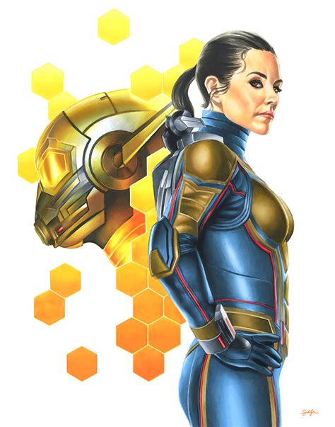 This week on marvel 101, join hope as she learns that saving the world is no small task. Hope van Dyne - The Wasp by Samuel Shin : marvelstudios