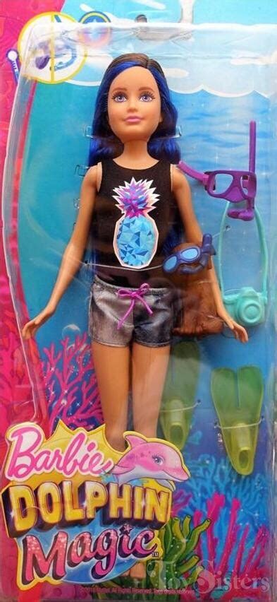 2016 2017 Barbie Dolphin Magic Skipper Fbd70 Toy Sisters