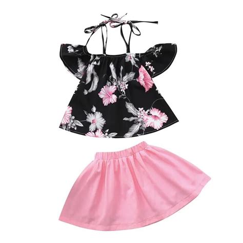 Summer Girls Clothes 2018 New Casual Children Clothing Sets Short