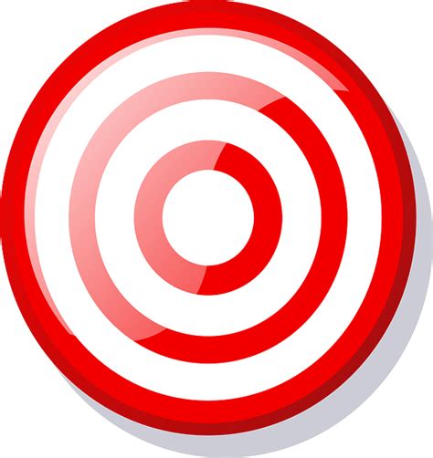 Target Aim Red · Free Vector Graphic On Pixabay