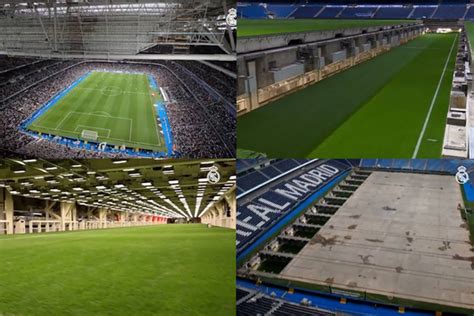 The Incredible Transformation Of The Retractable Turf At The New