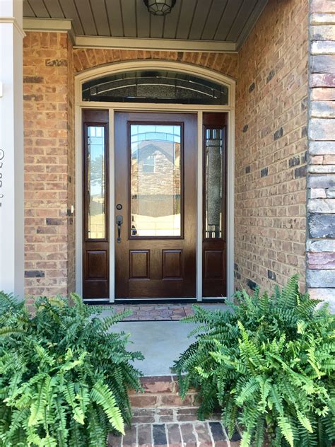 Old Masters American Walnut Gel Stain On Fiberglass Door This Door Is