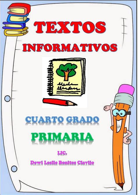 Textos Informativos Cuarto Grado 2015 By Deles Benites Flipsnack