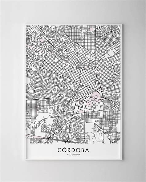 Córdoba Map Print Chelsea Chelsea