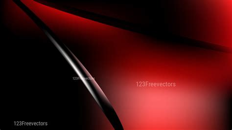 Abstract Red And Black Shiny Background