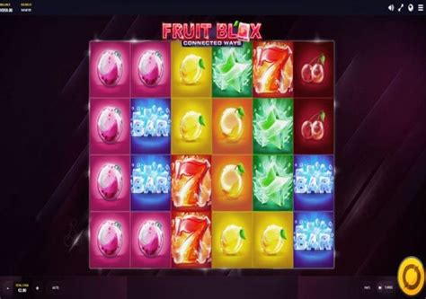 Fruit Blox Six Reels And Four Rows Of Symbols And Rewards