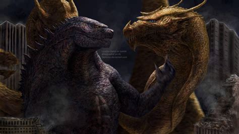 Godzilla Vs King Ghidorah By Demplex On Deviantart