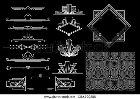 295702 Art Deco Elements Stock Vectors Images And Vector Art Shutterstock
