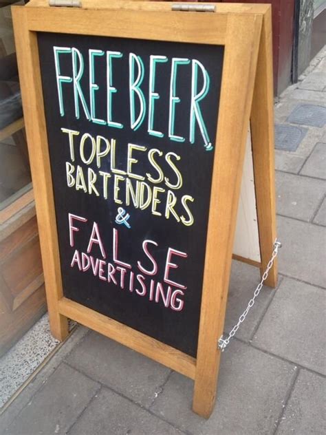 52 Funniest Pub Signs Funny Pub And Restaurant Chalkboards