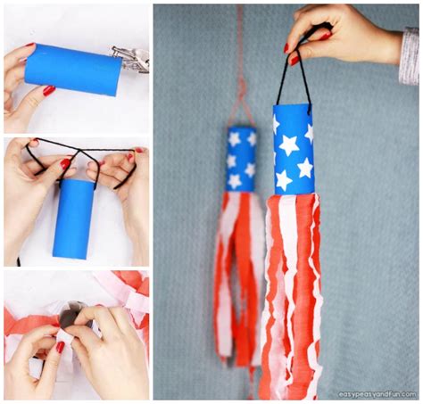 4th Of July Windsock Toilet Paper Roll Craft Vik News