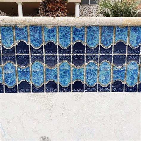 terra blue mosaic tile powpldpq30pt aquatica porcelain pool tile aquablu mosaics