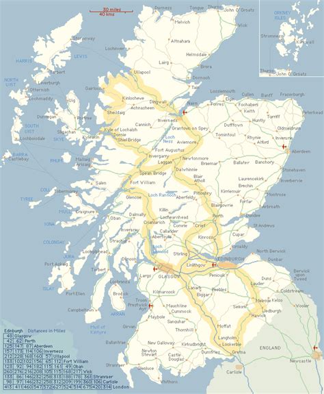 Schotland google my maps kaart van schotland dwars door schotland. Images and Places, Pictures and Info: scotland map with cities
