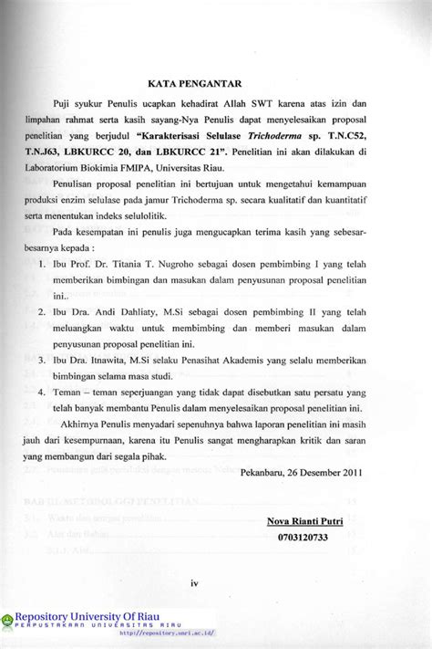 Contoh Proposal Penelitian