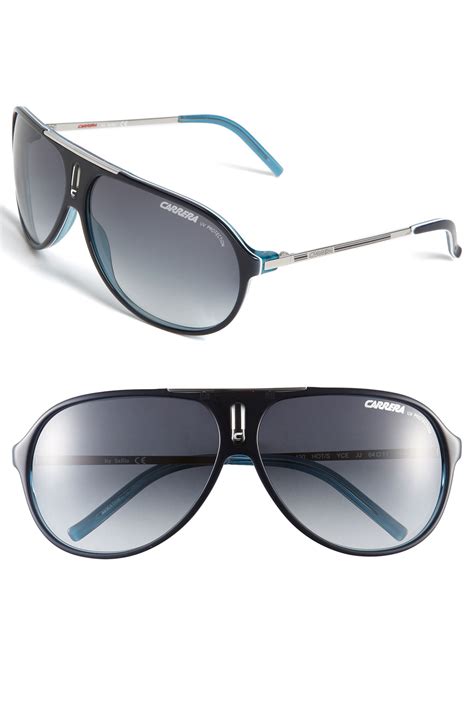 Carrera Eyewear Hots Aviator Sunglasses In Blue For Men Royal Blue Lyst