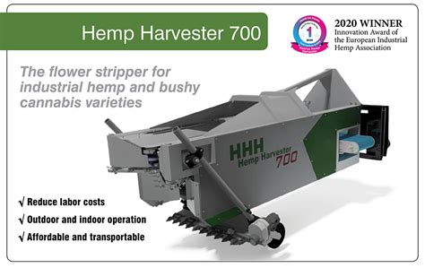 Hemp Harvesting Technology Henrys Hemp Harvester