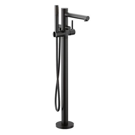 If you want a relaxed vibe and lower maintenance choose. Align Matte black one-handle tub filler includes hand ...
