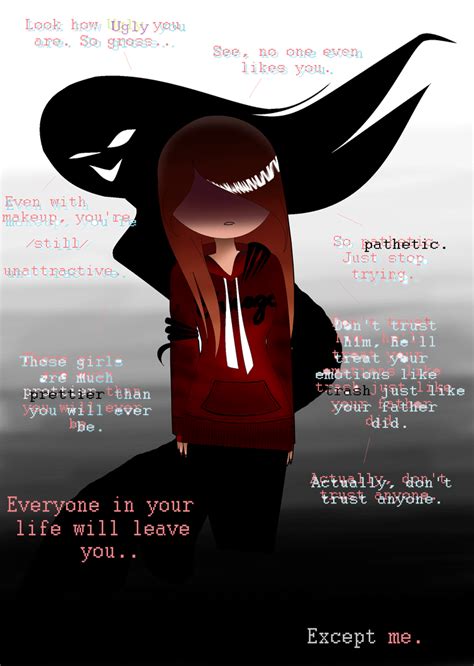 Self Consciousness Is A Monster By Mixmaster15 On Deviantart