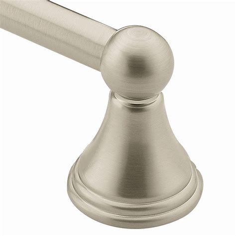 Moen Preston Towel Bar Brushed Nickel 18 Inches The Home Depot Canada