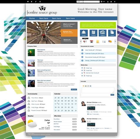 Best Intranet Designs And Examples Claromentis Web Design