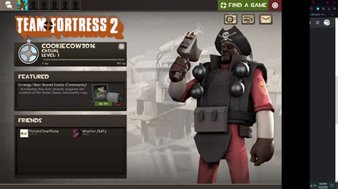 Why Does My Tf2 Home Screen Look Like This How Do I Fix Cant Access