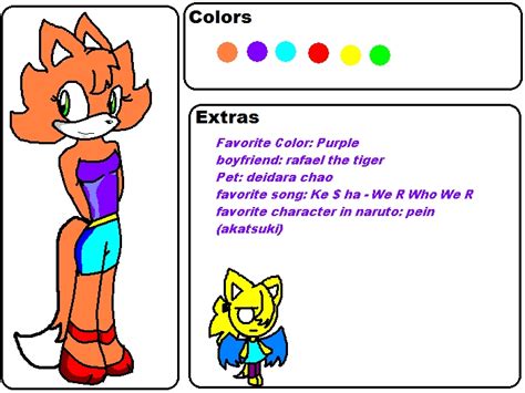 Lila The Fox Sonic Fan Characters Recolors Are Allowed Photo