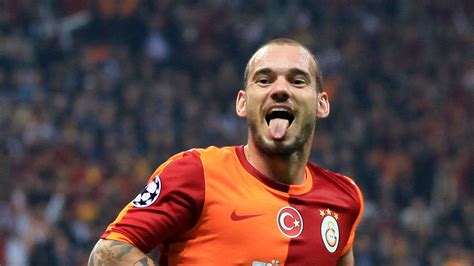 Champions League Wesley Sneijder Says Galatasaray Are Ready For