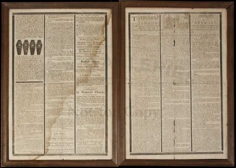 17 Boston Gazette Mar 12 1770 Boston Massacre