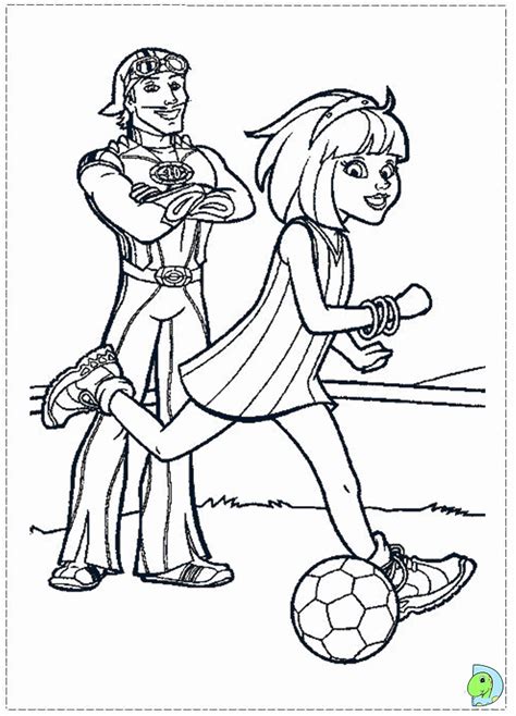 Lazytown Coloring Pages Coloring Home