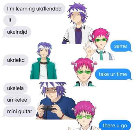 He Tried Funny Anime Pics Saiki Anime Cover Photo