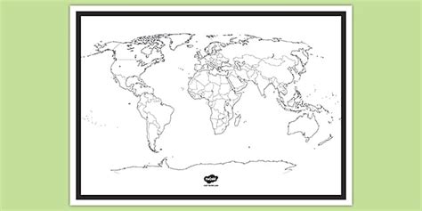World Map Physical Wall Chart Paper Print Maps Posters In India World