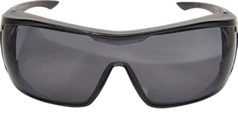 Edge Eyewear Ossa Over Fit Rx Safety Sun Glasses Black Smoke Ballistic Rocklands