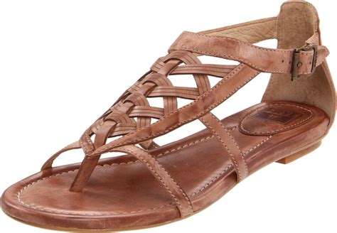 Frye Madison Huarache Thong Sandal in Brown (light brown) | Lyst