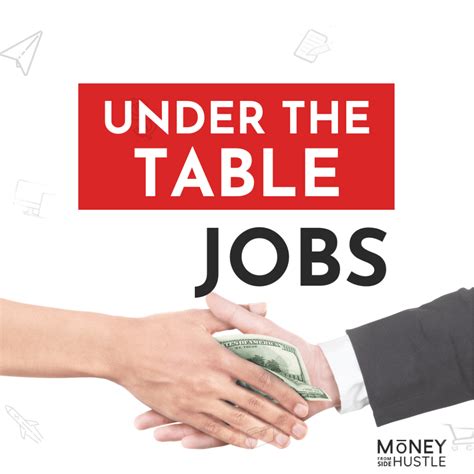 25 Under The Table Jobs That Pay Real Cash In 2024