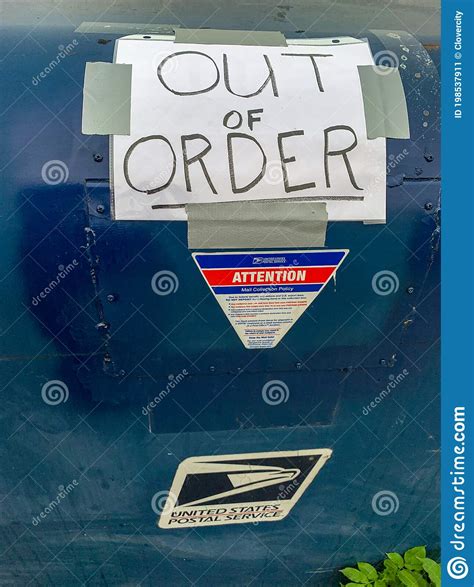 We ship to over 9 million addresses in malaysia, and beyond. USPS Postal Drop Box With Hand Written Out Of Order Sign ...