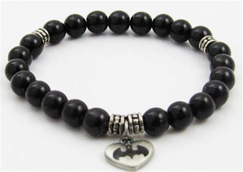 Dc Comics Batman Charm Bracelet Etsy