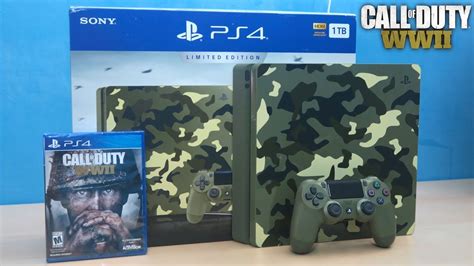 Call of duty ww2 how to get the football easter egg ps4. Call of Duty: WWII PS4 Limited Edition Bundle Unboxing ...