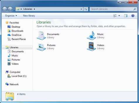 How To Use Libraries In Windows File Explorer Webnots Gambaran