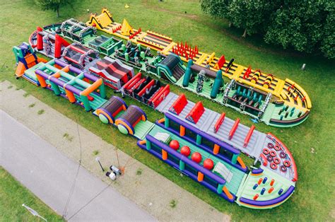 This Massive Inflatable Obstacle Course For Adults Is Amazing