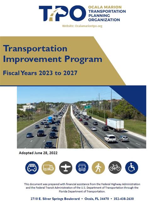 Transportation Improvement Program Tip Transportation Planning