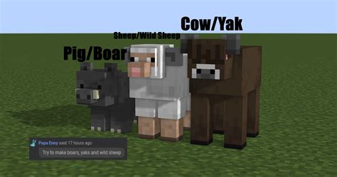 Wild Animals Minecraft Texture Pack