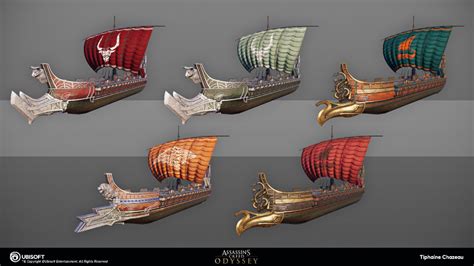 Tiphaine Chazeau Assassin S Creed Odyssey Boats Assassins Creed