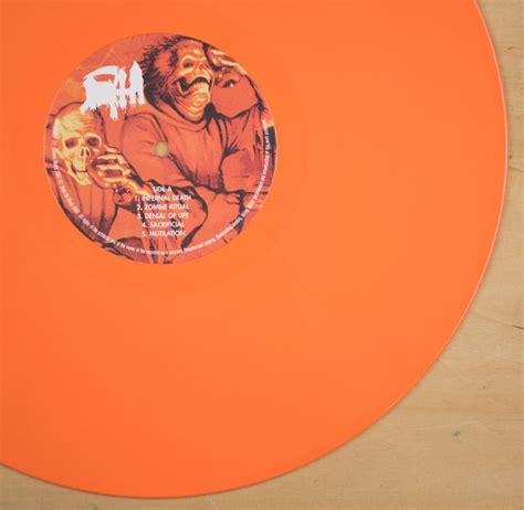 Death Scream Bloody Gore Orange Vinyl Lp 12 Inch