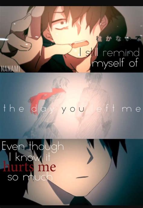 Sad Anime Quotes Anime Amino