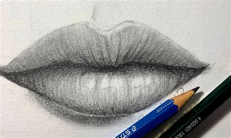 Beginners Series How To Draw Realistic Mouth With Pencil Ages 14 17
