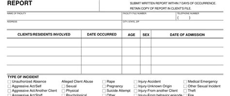 Incident Report Lic 624 Form ≡ Fill Out Printable Pdf Forms Online