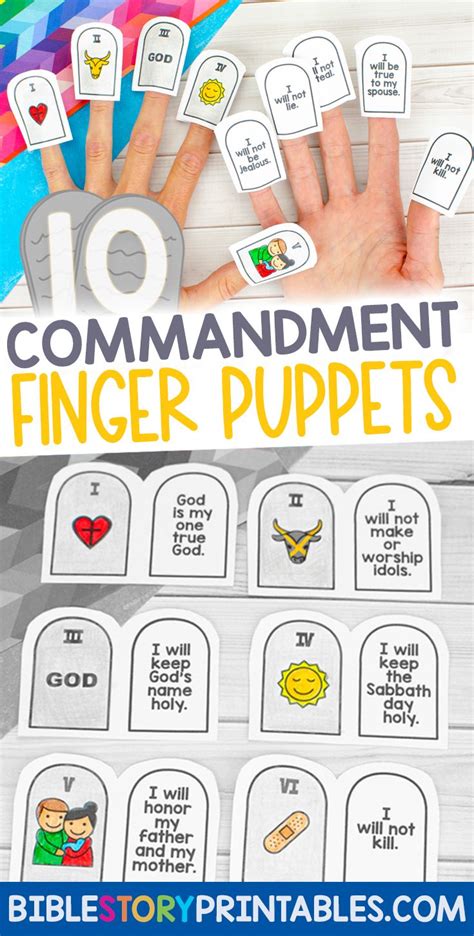 Ten Commandments Bible Craft Artofit