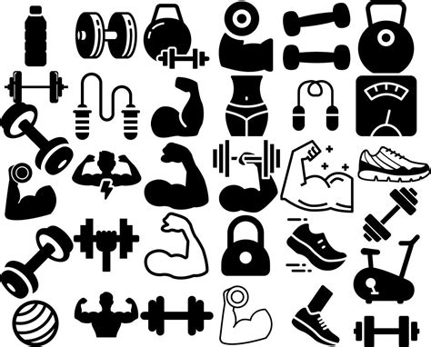 gym svg bundle gym svg workout svg fitness svg exercise etsy