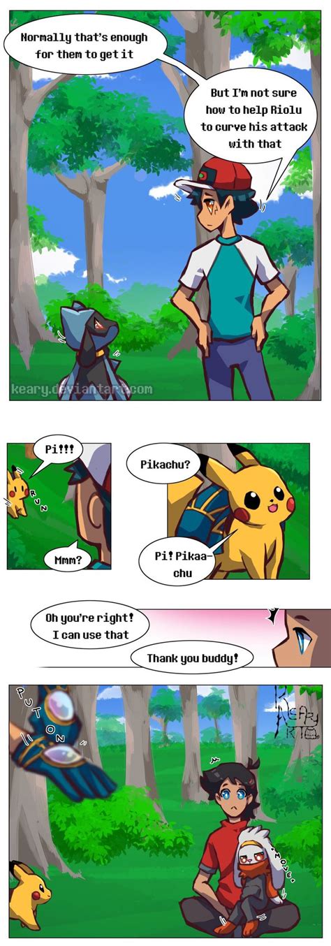 Pokemon Comics Are Being Used To Describe The Differences Between Each Character And Their