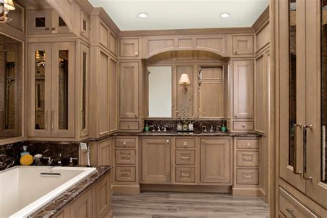 A Bathroom Elegant In Design Houston Cabinets