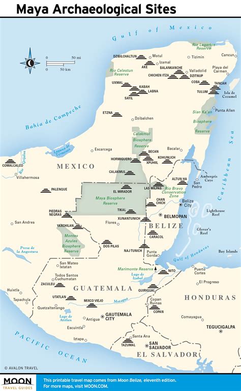 Mayan Ruins In Mexico Map Map Of My Current Location